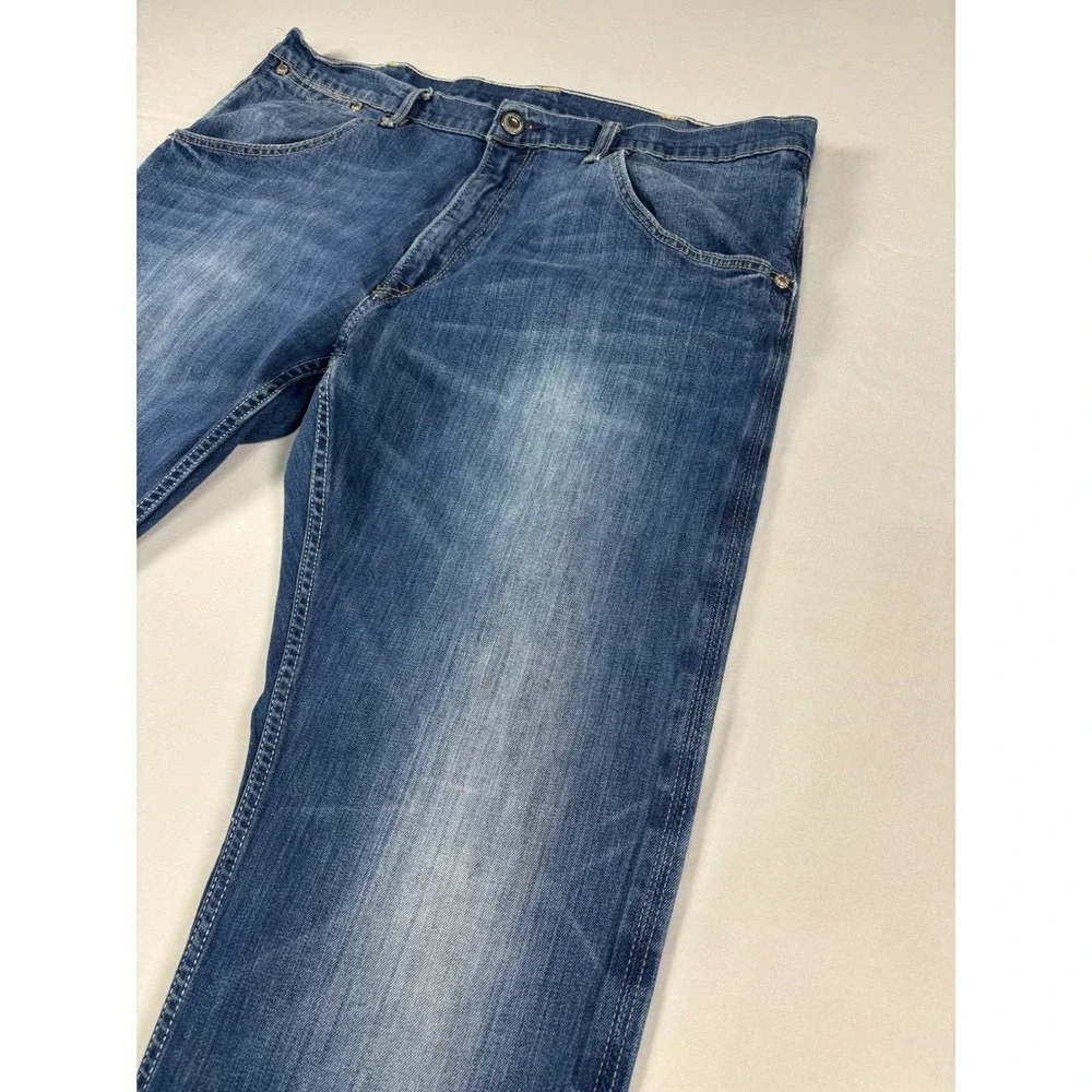 Levi's 514 Straight Fit Blue‎ Denim Jeans Mens 40x32 Medium Wash 00514-0406